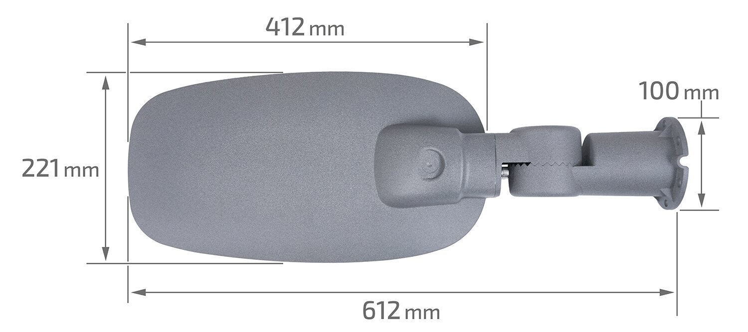 LED tänavavalgusti Kobi, 1 tk цена и информация | Aia- ja õuevalgustid | kaup24.ee