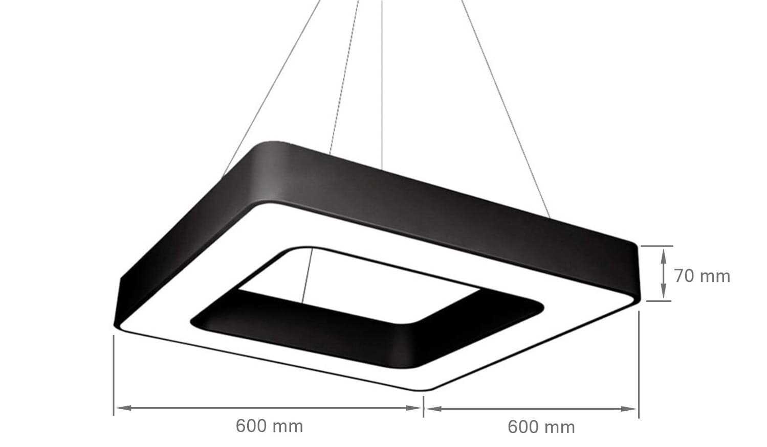 Lumenix ripp-LED laelamp Qnea V2 цена и информация | Rippvalgustid | kaup24.ee