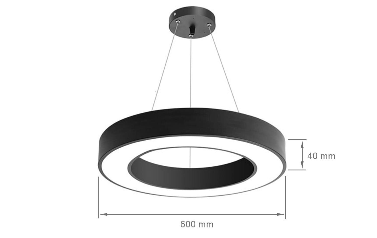 Lumenix ripp-LED laelamp Inea V2 hind ja info | Rippvalgustid | kaup24.ee