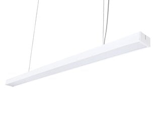 Подвесной потолочный светильник LED Linea 50W, черный, нейтральный белый (4500K) цена и информация | Потолочный светильник, 38 x 38 x 24 см | kaup24.ee