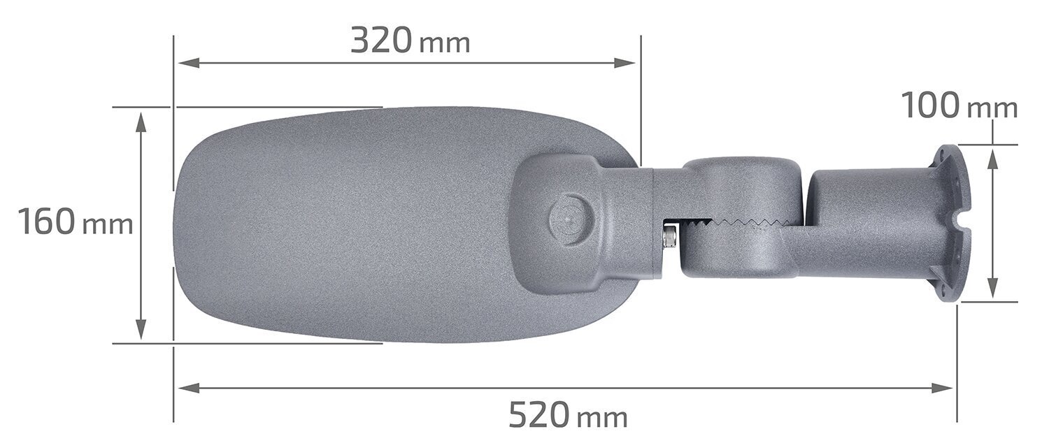 LED tänavavalgusti Kobi, 1 tk цена и информация | Aia- ja õuevalgustid | kaup24.ee