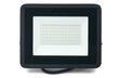 LED halogeenprožektor, 50W, must, neutraalne valge hind ja info | Taskulambid, prožektorid | kaup24.ee