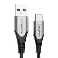 USB 2.0 A to USB-C 3A Cable Vention CODHI 3m Gray цена и информация | Borofone 43757-uniw | kaup24.ee