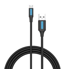 USB 2.0 A to Micro-B 3A cable 1.5m Vention COLBG black цена и информация | Borofone 43757-uniw | kaup24.ee
