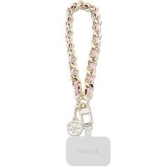 Guess GUOUCBMC4MP Universal Big Hand Strap różowy|pink Acrylic 4G Charm цена и информация | Держатели для телефонов | kaup24.ee