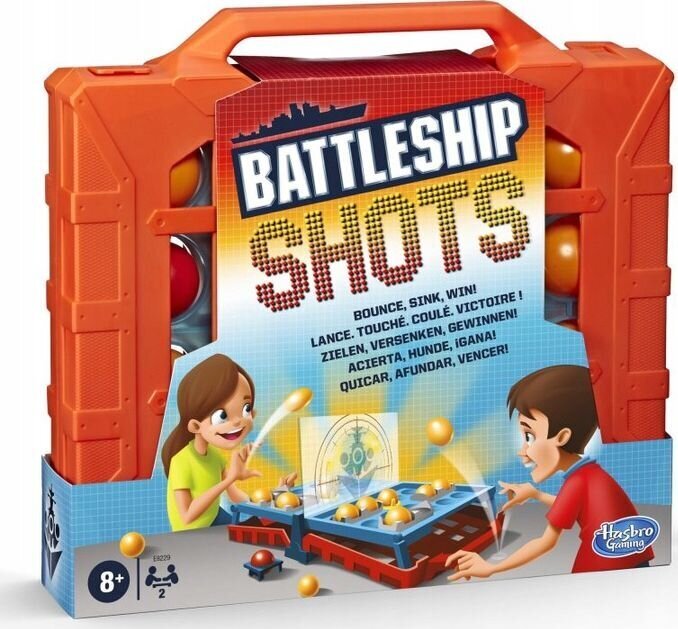 Strateegiamäng Hasbro Battleship Shots E8229 hind ja info | Lauamängud ja mõistatused | kaup24.ee