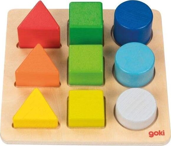 Sorteerimislaud Goki Geomeetrilised kujundid hind ja info | Imikute mänguasjad | kaup24.ee