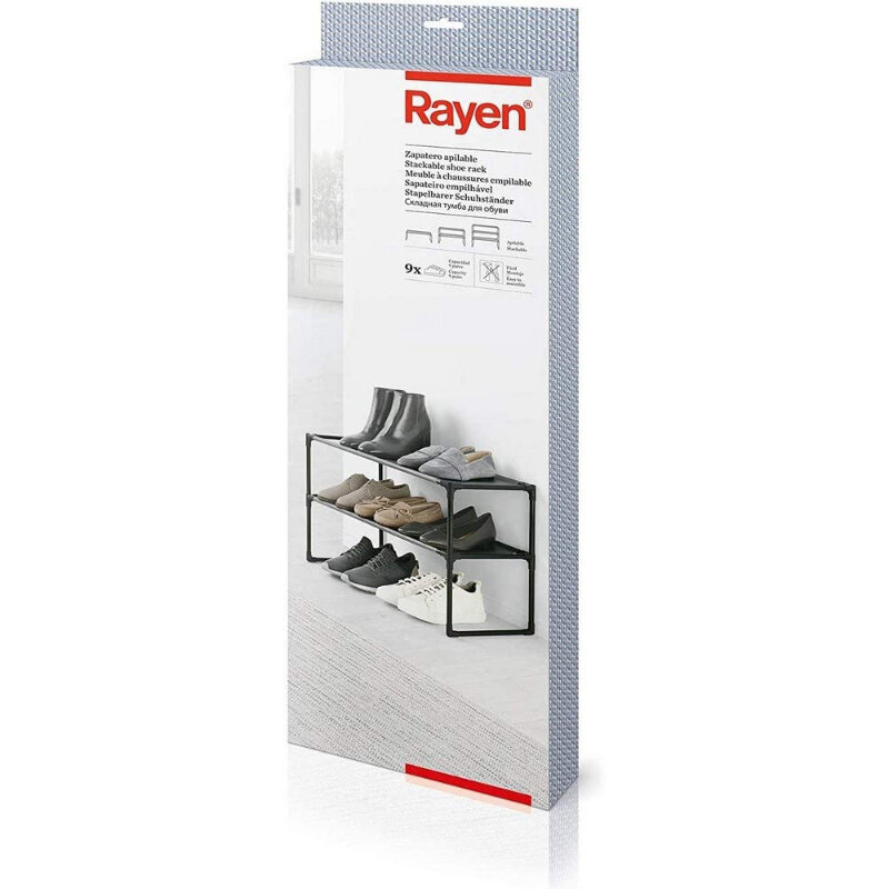 Jalatsiriiul Rayen, 59x28x38 cm hind ja info | Jalatsikapid, jalatsiriiulid | kaup24.ee