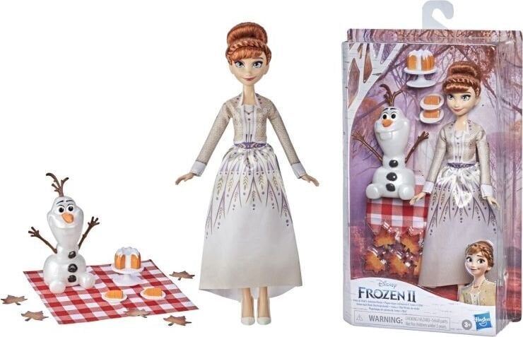 Nukk Hasbro Frozen 2 Anna and Olaf Autumn Picnic цена и информация | Tüdrukute mänguasjad | kaup24.ee