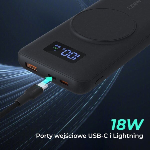 Aukey PB-WL02i, 10 000 mAh hind ja info | Akupangad | kaup24.ee