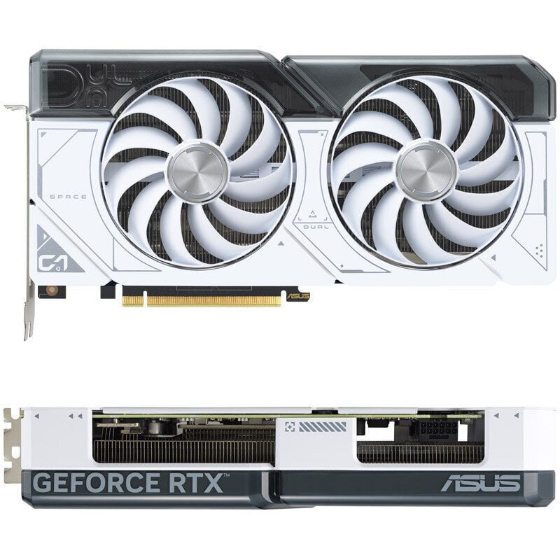 Asus Dual GeForce RTX 4070 Super White Edition (90YV0K85-M0NA00) цена и информация | Videokaardid (GPU) | kaup24.ee