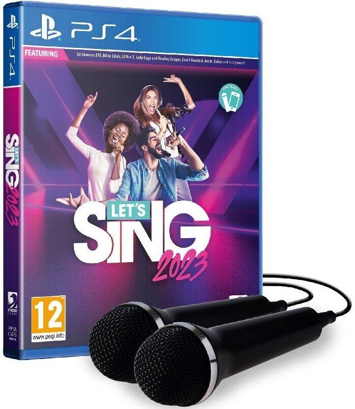 Let's Sing 2023 + 2 mikrofoni PlayStation 4 цена и информация | Arvutimängud, konsoolimängud | kaup24.ee