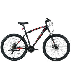 Горный велосипед Bisan 26 MTS4600 MD (PR10010447) черный/красный (18) цена и информация | Велосипеды | kaup24.ee