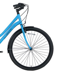 Городской велосипед Bisan 28 Smile (PR10010347) синий/черный (18) цена и информация | Велосипеды | kaup24.ee