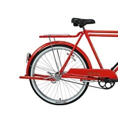 Linnaratas Bisan Roadstar Classic 26", punane цена и информация | Велосипеды | kaup24.ee