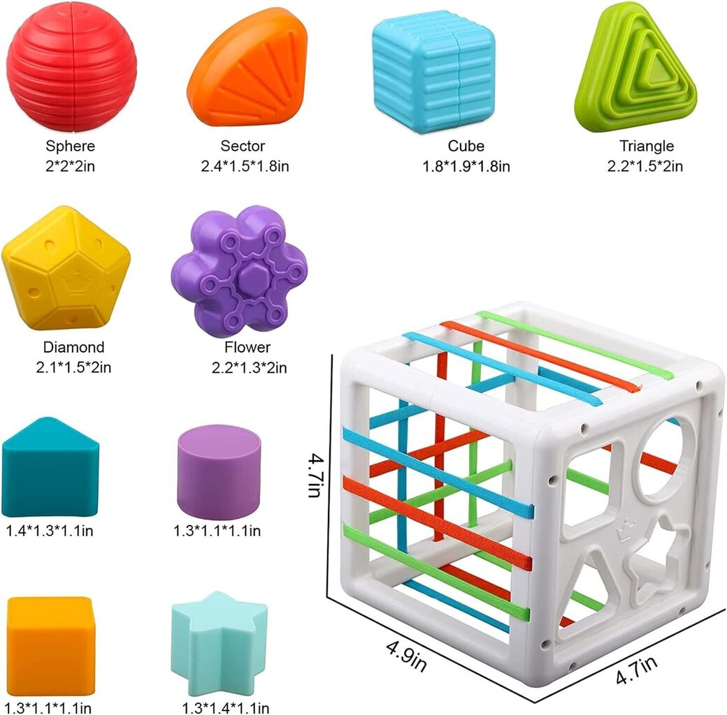 Kujundite sorteerimine Ekkong hind ja info | Arendavad mänguasjad | kaup24.ee
