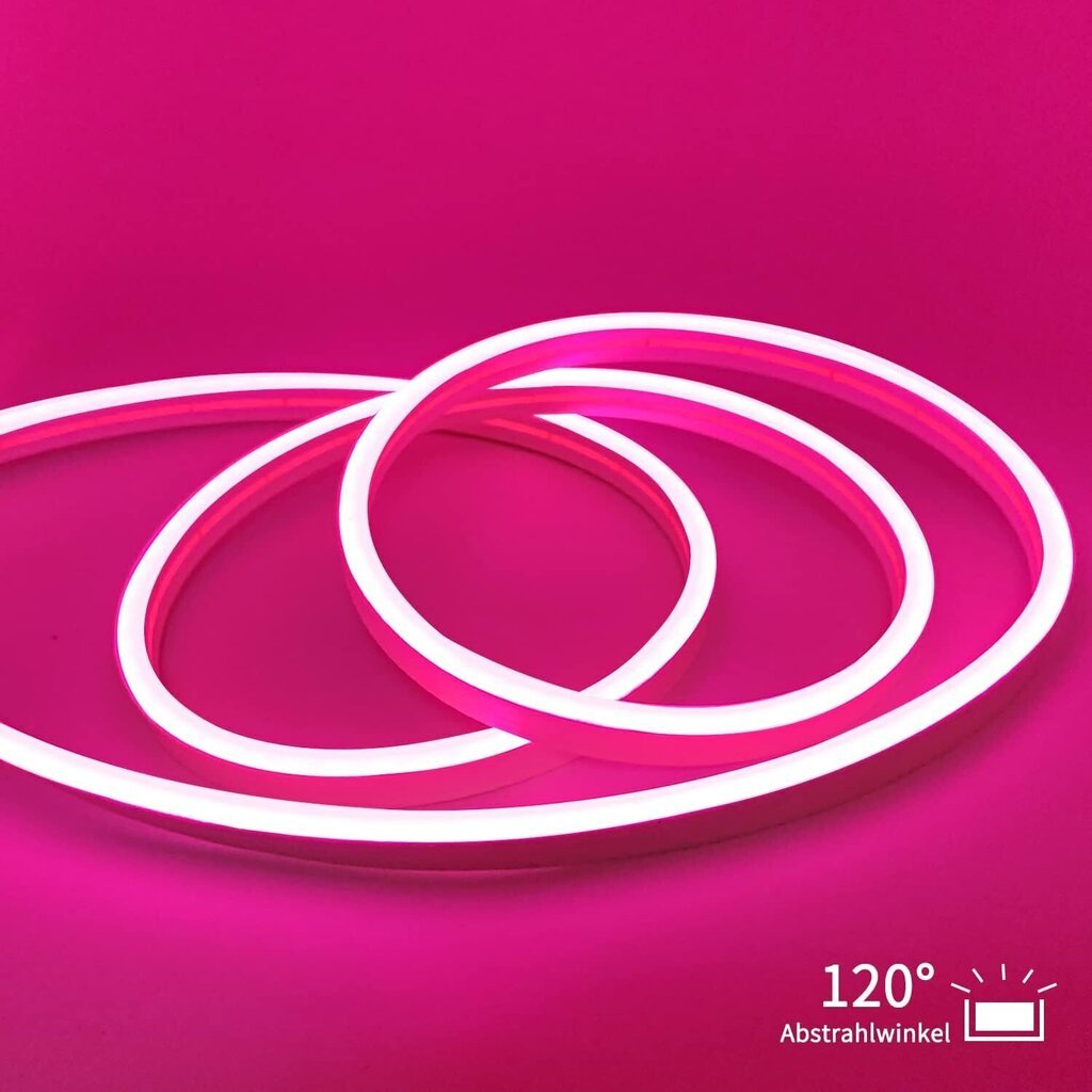 Segrass Y5m neoon LED riba, roosa 5 m цена и информация | LED ribad | kaup24.ee