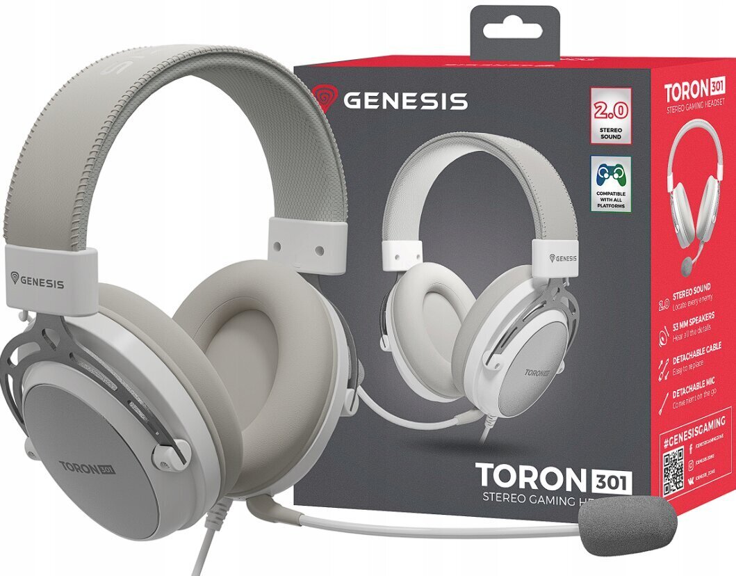 Genesis Toron 301 (NSG-2161) цена и информация | Kõrvaklapid | kaup24.ee