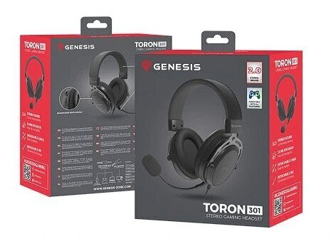 Genesis Toron 301 (NSG-2160) цена и информация | Kõrvaklapid | kaup24.ee