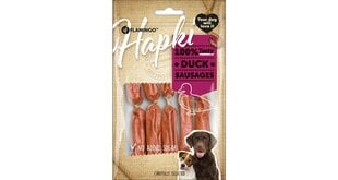 Närimismaius koertele Flamingo Hapki Duck Sausages, 85g цена и информация | Лакомства для собак | kaup24.ee