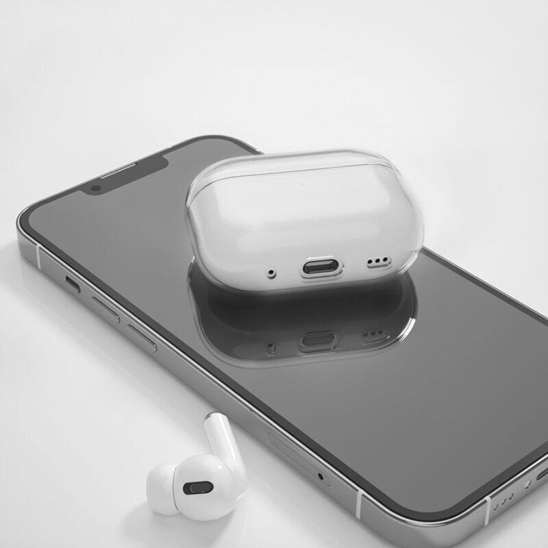 Tech-Protect Flexair Apple AirPods Pro 1 / 2, läbipaistev hind ja info | Kõrvaklappide tarvikud | kaup24.ee