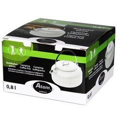 Туристический чайник Atom Outdoors, 0,8 л цена и информация | Котелки, туристическая посуда и приборы | kaup24.ee