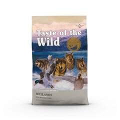 Сухой корм для собак с мясом утки, индюка и перепелов Taste of the Wild Wetlands, 5.6 кг цена и информация |  Сухой корм для собак | kaup24.ee