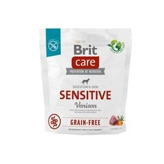 Brit Care Grain-Free Sensitive Venison корм для собак 1 кг цена и информация | Сухой корм для собак | kaup24.ee