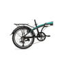 Kokkupandav jalgratas Bisan 20 FX3500 TRN (PR10010251), must/sinine hind ja info | Jalgrattad | kaup24.ee