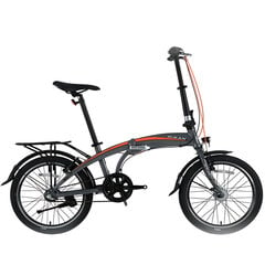 Kokkupandav jalgratas Bisan 20 FX3500 NX3 (PR10010408), hall/oranž цена и информация | Велосипеды | kaup24.ee