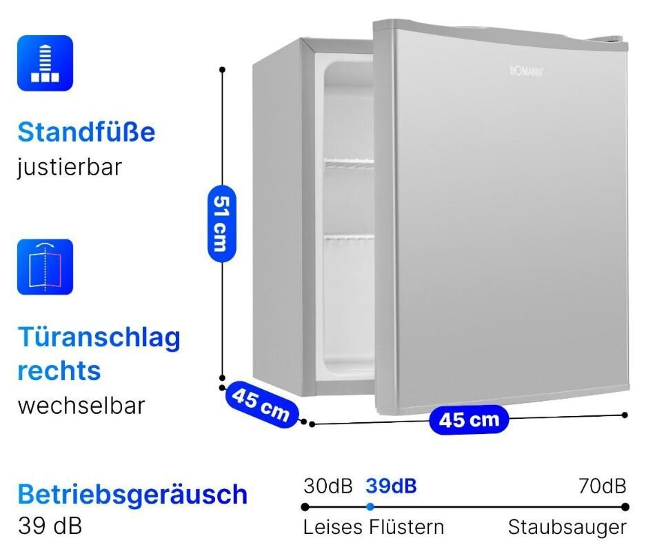 Bomann KB7346IX hind ja info | Külmkapid | kaup24.ee