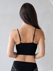 Viskoosist bralette Lega BR02, must цена и информация | Бюстгальтеры | kaup24.ee