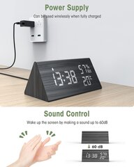 Часы-будильник Nbpower LED цена и информация | Радиоприемники и будильники | kaup24.ee
