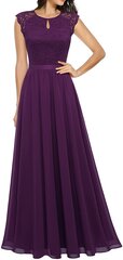 Длинное женское платье Dressystar, фиолетовое цена и информация | Платья | kaup24.ee