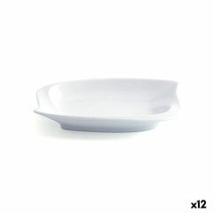 Тарелка Quid Gastro Fun Маленький Керамика Белый (15,5 x 10 cm) (Pack 12x) цена и информация | Посуда, тарелки, обеденные сервизы | kaup24.ee