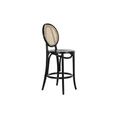 Табурет DKD Home Decor Светло-коричневый ротанг вяз (43 x 43 x 108 cm) цена и информация | Стулья для кухни и столовой | kaup24.ee