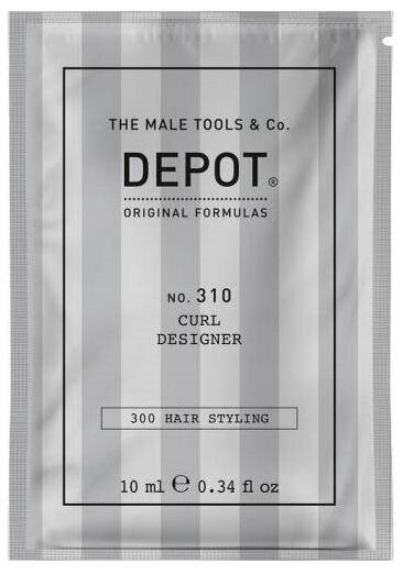 Modelleerimiskreem Depoo EI. 310 Curl Designer 10 ml цена и информация | Viimistlusvahendid juustele | kaup24.ee