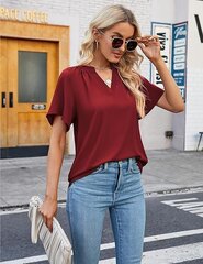 Beluring женская летняя блузка, красная цена и информация | Женские блузки, рубашки | kaup24.ee