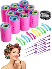 Набор женских разноцветных бигудей для волос, Electronics LV-670, 60 шт цена и информация | Аксессуары для волос | kaup24.ee
