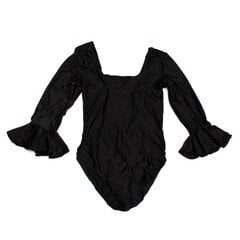 Боди Flamenco BD001BL-XL Чёрный (XL) цена и информация | Женские блузки, рубашки | kaup24.ee