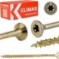 Puidukruvid Torx 4x70 mm, koonilised, Klimas Wkcs цена и информация | Kinnitusvahendid | kaup24.ee