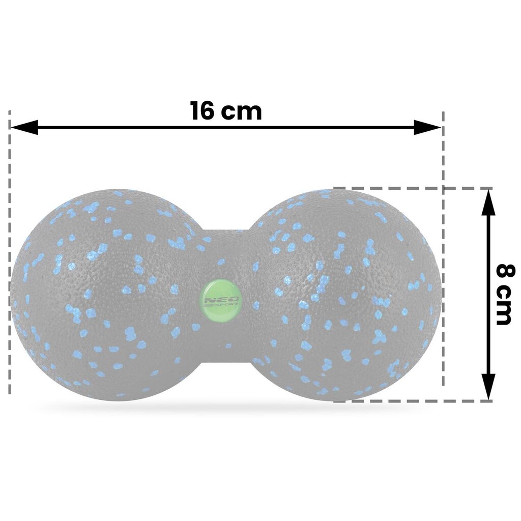 Joogapall NS-966, must/sinine цена и информация | Joogatarvikud | kaup24.ee