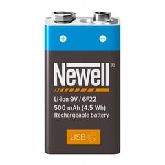 Newell 9V/6F22 цена и информация | Аккумуляторы, батарейки | kaup24.ee