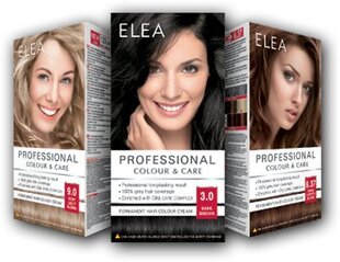 Стойкая крем-краска для волос Elea Professional Colour&Care 6.37 Dark copper blond , 123 мл цена и информация | Краска для волос | kaup24.ee