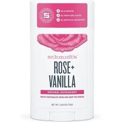 Schmidt's Signature Rose + Vanila Deo Stick - Solid deodorant rose + vanilla 58ml цена и информация | Дезодоранты | kaup24.ee