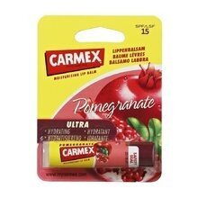 Huulepalsam Carmex Pomegranate Lip Balm SPF15, 4 g hind ja info | Huulepulgad, -läiked, -palsamid, vaseliin | kaup24.ee