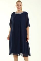 Kleit naistele F2328-TM, sinine hind ja info | Kleidid | kaup24.ee