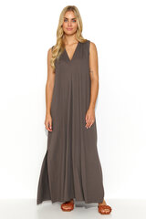 Платье женское Makadamia, коричневое цена и информация | Платье | kaup24.ee