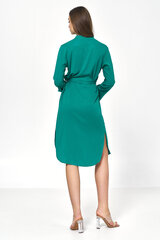 Зеленое платье миди из вискозы - S217 цена и информация | Платья | kaup24.ee