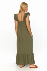 Платье женское Makadamia, зелёное цена и информация | Платья | kaup24.ee